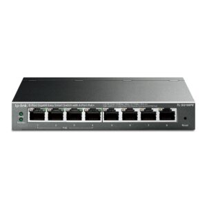 TP-Link - TL-SG108PE - 8 portos Gigabit Easy Smart Switch 4 portos PoE+-val