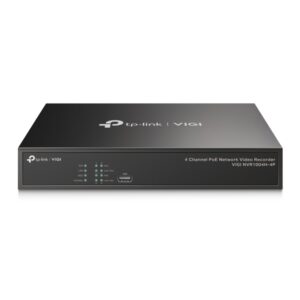 TP-Link - 4 csatornás PoE hálózati videórögzítő - VIGI NVR1004H-4P
