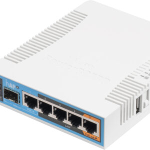 MikroTik AC Access Point RB962UiGS-5HacT2HnT, hap AC, 2.4/5 GHz, 5x Gigabit, 1x SFP, USB