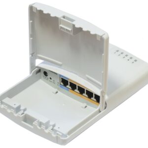 MikroTik PowerBOX RB750P-PBr2, 5x 10/100, 4x POE, outdoor