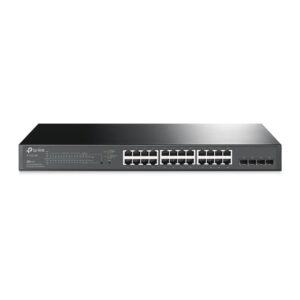 TP-Link Switch menedzselt Layer2+ 28 port · 24x 1GbE · 4x SFP · PoE teljesítmény 192 watt · 24x PoE at  · 19 ·  · Omada · SG2428P