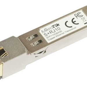 MikroTik Tartozék RJ45 SFP+ 10/100/1000M/2.5G/5G/10G cooper module