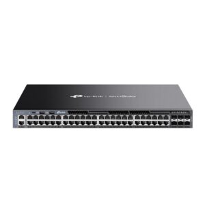 TP-Link Switch menedzselt Layer3 54 port · 48x 1GbE · 6x SFP+ · 48x PoE at  · 19 ·  · Omada · SG6654X