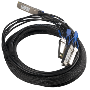 MikroTik Tartozék QSFP28 100G Break out cable  to 4 x 25G SFP28, 3m