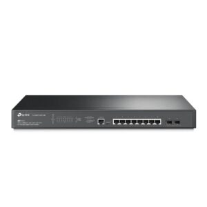 TP-Link Switch menedzselt Layer2+ 10 port · 8x 2,5 GbE · 2x SFP+ · PoE teljesítmény 240 watt · 8x PoE at  · 19 ·  · Omada · SG3210XHP-M2