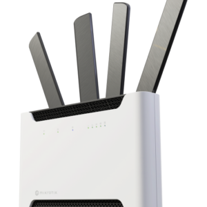 MikroTik Chateau 5G ax kit with two wireless interfaces (2.4 and 5 Ghz ax), 5x Gigabit, 5G Modem, S53UG+M-5HaxD2HaxD-TC&RG502Q-EA