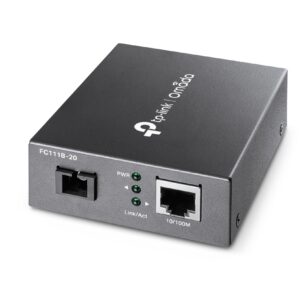 TP-Link - FC111PB-20 - Omada 10/100 Mbps RJ45 - 100 Mbps Single-Mode SC WDM