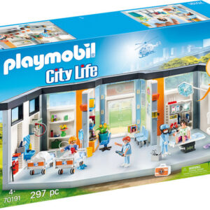 playmobil - City Life – Berendezett kórházi szárny