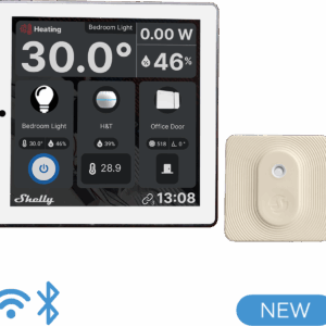 Shelly · Süllyesztett · "Fali kijelző fehér + KÉK H&T elefántcsont" · Android · Wi-Fi · fehér