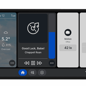 Shelly · Süllyesztett · „Fali kijelző X2 Ezüst + Kék H&T Elefántcsont” · Android · WLAN · Ezüst