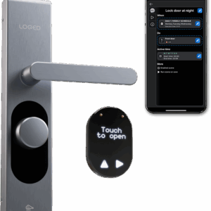 Shelly · "LOQED Érintős Okoszár Rozsdamentes Acél" Okos Ajtózár