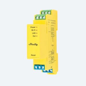 Shelly · DIN sín · "Pro RGBWW PM" · LED fényvezérlő · Mérési funkció · WLAN · LAN · BT