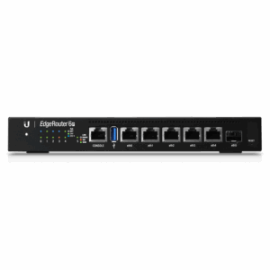 Ubiquiti EdgeRouter 6 portos PoE-vel, ER-6P