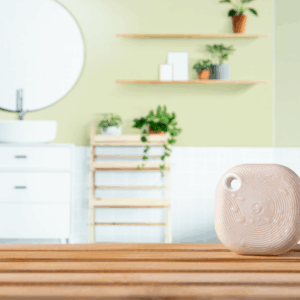 Shelly · Plug & Play · "Kék gombos, kemény mokka" · Kapcsoló és fényerőszabályzó · Bluetooth · Akkumulátor · Sötétbézs