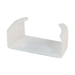 Shelly kiegészítő / fali tartó Shelly Button 1-hez, nyitott, fehér