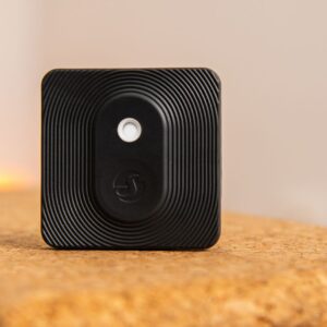 Shelly · Plug & Play · "Blu-ray H&T fekete" · Hőmérséklet- és páratartalom-érzékelő · Bluetooth · Akkumulátor · Fekete