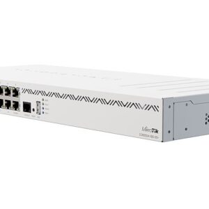 MikroTik Cloud Core Router CCR2004-16G-2S+, 16 Gbit LAN, 2x SFP+, dupla tápegység, rackbe szerelhető