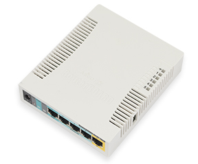 MikroTik Access Point RB951Ui-2HnD, 2,4 GHz, 5x 10/100